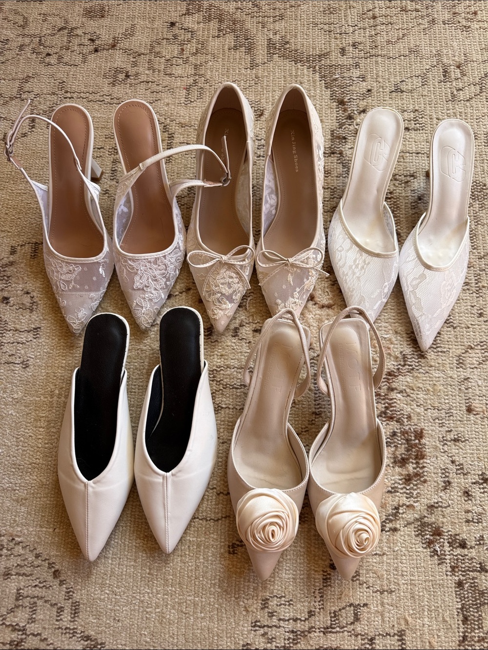 Bridal heels bundle